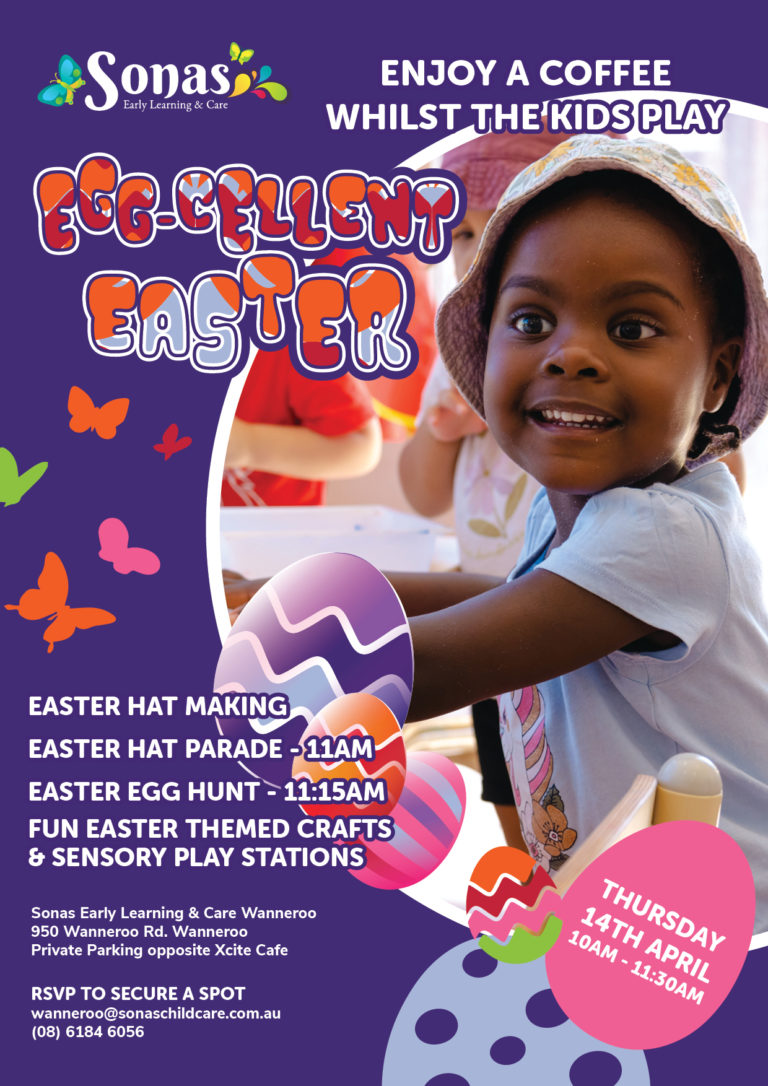 Sonas Wanneroo – Come Along to our Easter Fun Day!