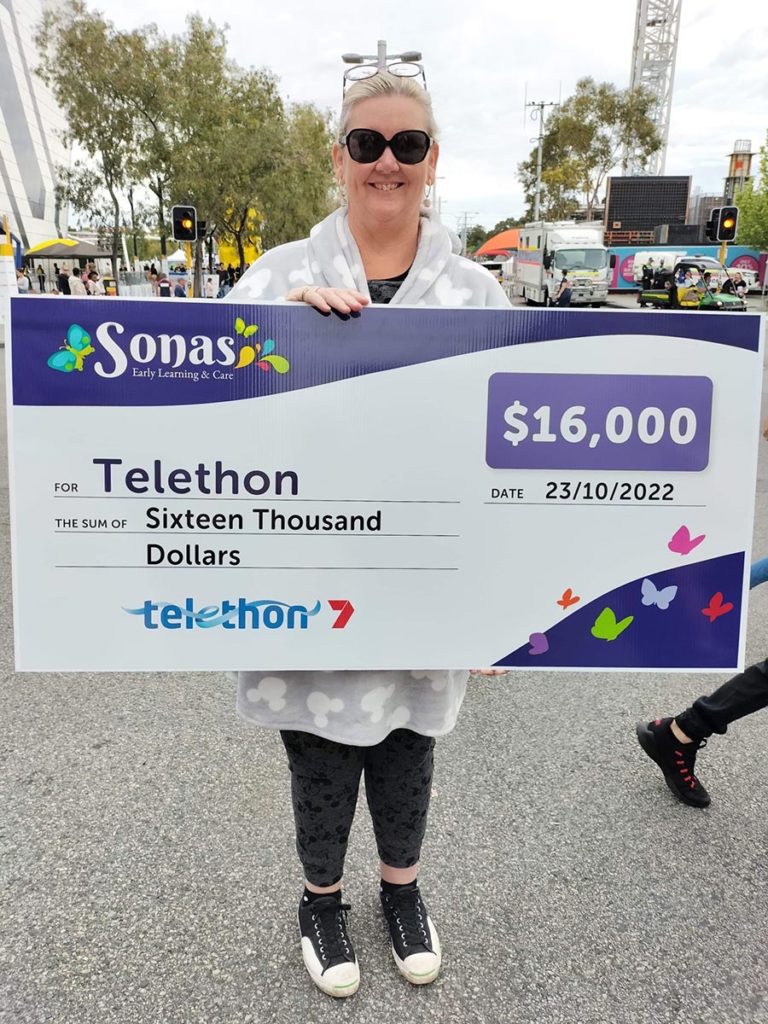 Doing it for the kids: Sonas donates $16,000 to Telethon