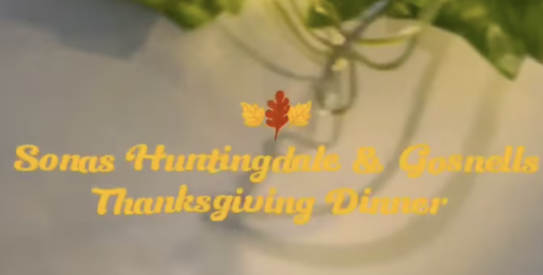 Sonas Huntingdale – Thanksgiving   