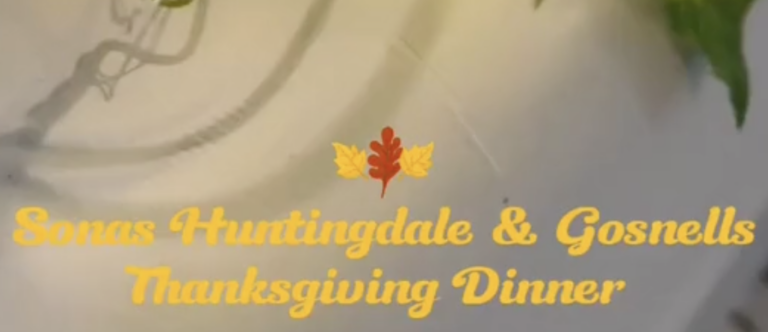 Sonas Gosnells – Being Thankful At Thanksgiving 