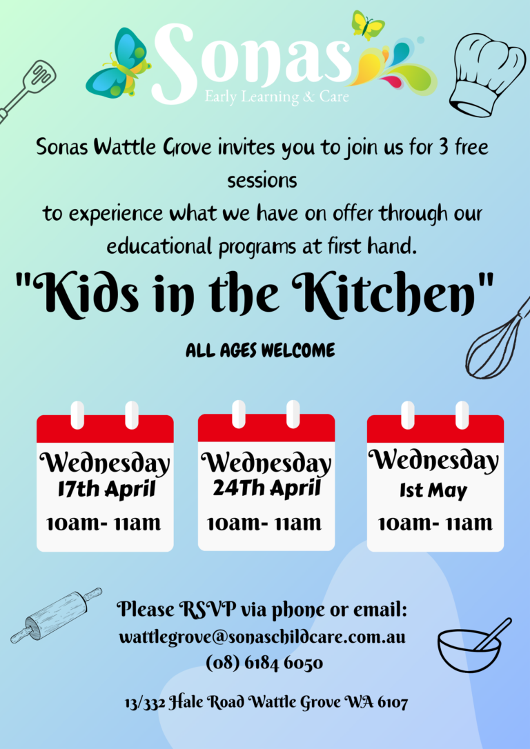 Sonas Wattle Grove – Kids in the Kitchen