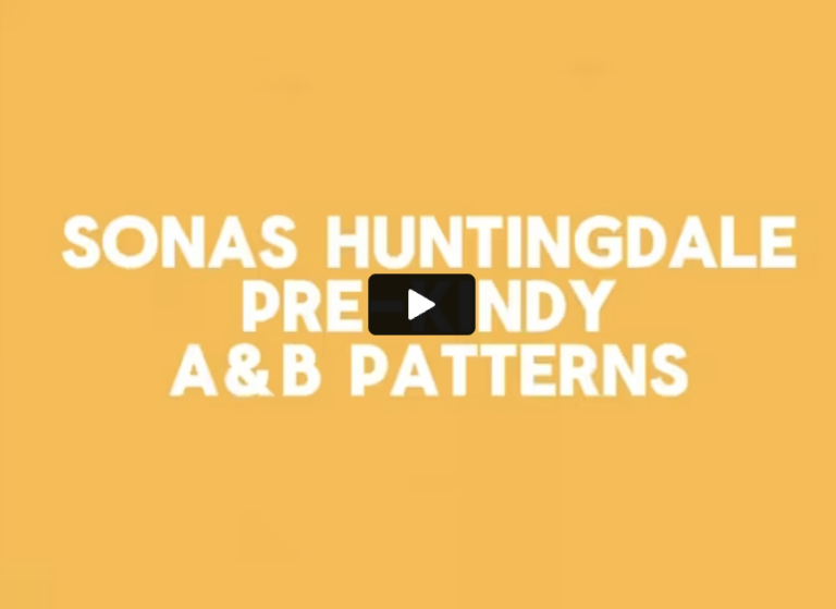 Sonas Huntingdale – Unlock the Magic of A & B Patterns in Pre-Kindy Learning! 