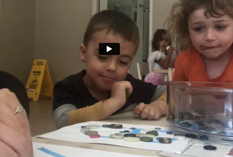 Sonas Coolbellup – Fine Motor Skills – Making a Letter 