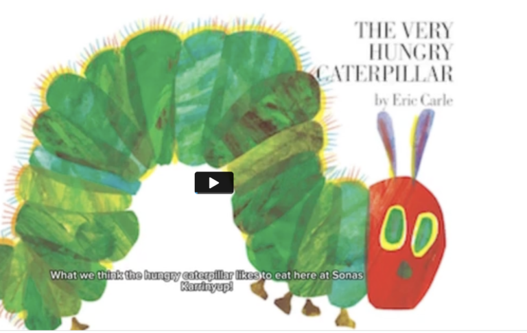 Sonas Karrinyup – The Very Hungry Caterpillar 